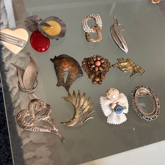 Brooch Lot  mix lot vintage - Picture 2 of 15